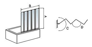 Шторка для ванны RGW Screens SC-21 120 купить в интернет-магазине Sanbest