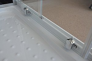 Душевая кабина Royal Bath RB90HP6-BT 90x90 профиль белый/стекло прозрачное купить в интернет-магазине Sanbest