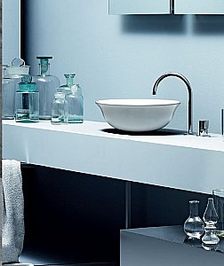 Раковина накладная Azzurra Jubilaeum 48 JUB45/APP bi белая купить в интернет-магазине Sanbest