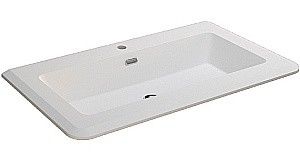 Тумба с раковиной Cezares IDRA 98 55807+50264 Nero opaco для ванной в интернет-магазине Sanbest