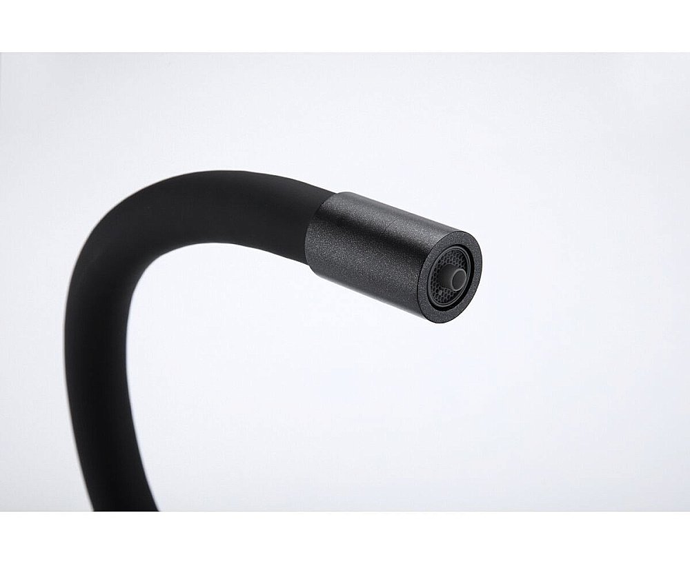 Смеситель для кухни Paulmark Salix Sa213419-BLM черный  купить в интернет-магазине сантехники Sanbest