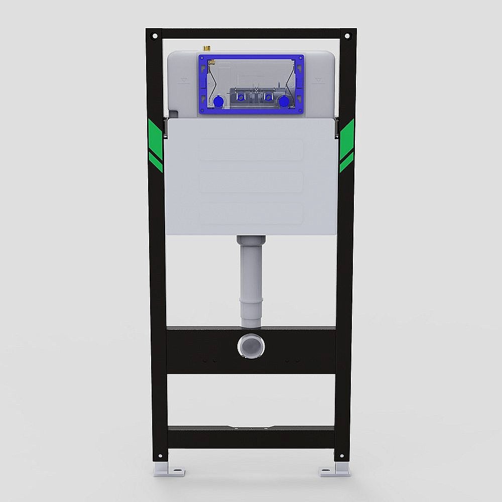 Инсталляция для унитаза Black&White Universe WI-0900 купить в интернет-магазине сантехники Sanbest