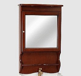 Зеркальный шкаф Migliore Bella 72 Noce купить в интернет-магазине сантехники Sanbest