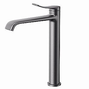 Смеситель для раковины Creavit Lua LU6500GR оружейная сталь купить в интернет-магазине сантехники Sanbest