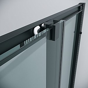 Душевой уголок Grossman Cosmo 300.K33.02.8080.21.00 80x80 стекло прозрачное/профиль черный матовый купить в интернет-магазине Sanbest