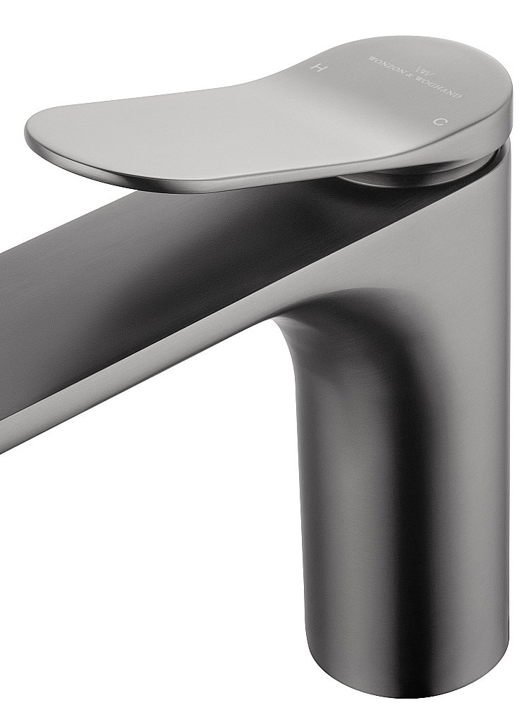 Смеситель для раковины WONZON & WOGHAND WW-A40482-BGG темный графит купить в интернет-магазине сантехники Sanbest