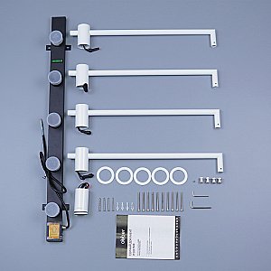 Полотенцесушитель электрический ABBER Charme AH4004MW белый матовый купить в интернет-магазине сантехники Sanbest