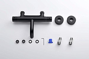 Смеситель для ванны Aquatek Европа AQ1343MB черный матовый купить в интернет-магазине сантехники Sanbest