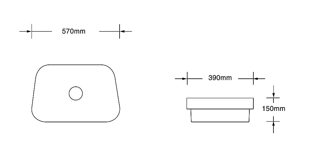 Раковина накладная CeruttiSpa 57 CR0023 белая купить в интернет-магазине Sanbest