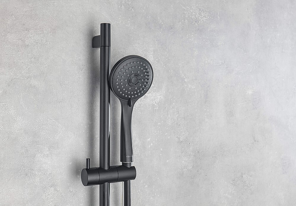 Смеситель для душа Aquatek Вега AQ1076MB черный матовый купить в интернет-магазине сантехники Sanbest