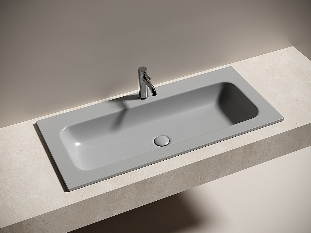 Раковина Ceramica Nova 101 CN7013MH антрацит матовый купить в интернет-магазине Sanbest