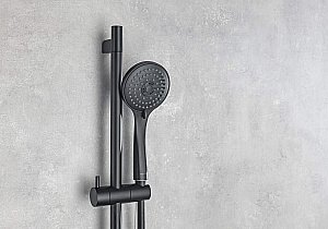 Смеситель для душа Aquatek Вега AQ1076MB черный матовый купить в интернет-магазине сантехники Sanbest