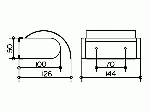 Держатель туалетной бумаги с крышкой KEUCO Edition 300 купить в интернет-магазине сантехники Sanbest