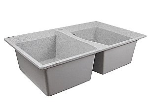 Мойка кухонная Kaiser KM2M-5078 G серая купить в интернет-магазине сантехники Sanbest