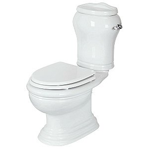 Унитаз Migliore Milady 30391 белый/хром купить в интернет-магазине Sanbest