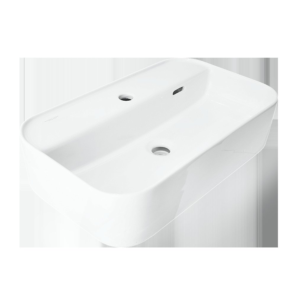 Раковина Sanita luxe Infinity Shelf 60 INF60SLWB01SH белая купить в интернет-магазине Sanbest