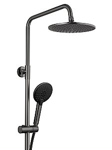 Душевая система WONZON & WOGHAND CLICK, Темный графит (WW-N3S962-BGG) купить в интернет-магазине сантехники Sanbest