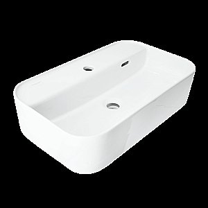 Раковина Sanita luxe Infinity Shelf 60 INF60SLWB01SH белая купить в интернет-магазине Sanbest