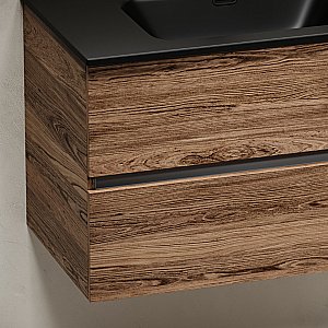 Тумба с раковиной Sancos Urban 90 UR90ECH дуб чарльстон для ванной в интернет-магазине Sanbest