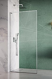 Душевое ограждение Radaway Modo F SL II 80 стекло прозрачное/профиль хром купить в интернет-магазине Sanbest