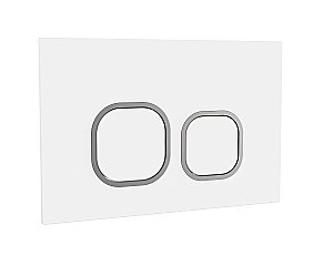 Кнопка для инсталляции WeltWasser WW BAMBERG WT белая купить в интернет-магазине сантехники Sanbest