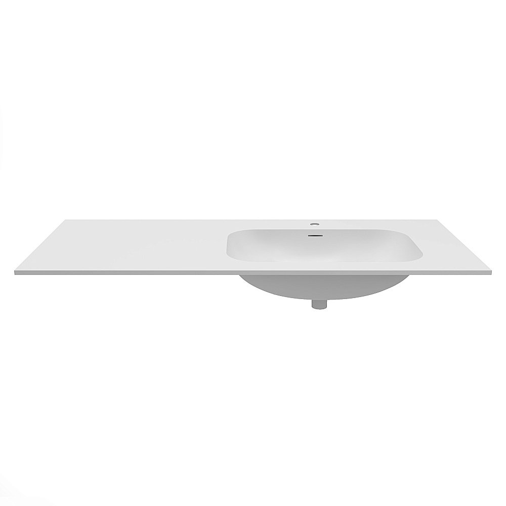 Раковина Vincea Elise VCB-4EL120MW белый матовый купить в интернет-магазине Sanbest