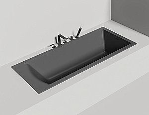 Ванна Salini Cascata KIT S-Sense 104513MRH 180x80 белая/внутри RAL матовая купить в интернет-магазине Sanbest