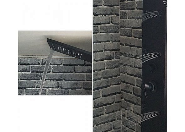 Душевая панель Aquanet Galaxy Black AP40-04 купить в интернет-магазине сантехники Sanbest