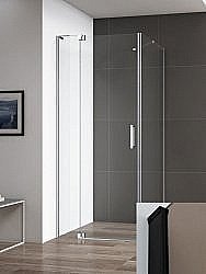 Душевой уголок Cezares Slider 70х80 SLIDER-AH-1-80-70/80-BR-NERO стекло бронза тонированное/профиль черный матовый купить в интернет-магазине Sanbest