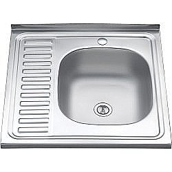 Мойка кухонная Melana 073 t R (*20) чаша справа купить в интернет-магазине сантехники Sanbest