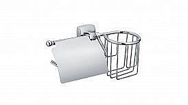 Держатель туалетной бумаги FIXSEN KVADRO FX-61309+10 купить в интернет-магазине сантехники Sanbest