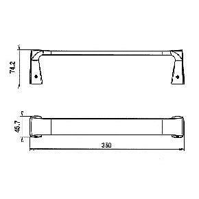 Полотенцедержатель PAINI Lady 89CR001 35 хром купить в интернет-магазине сантехники Sanbest