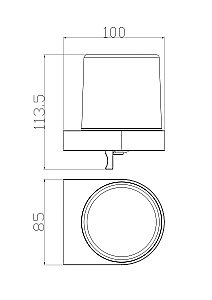 Дозатор мыла WONZON & WOGHAND, Брашированное золото (WW-5251-BG) купить в интернет-магазине сантехники Sanbest