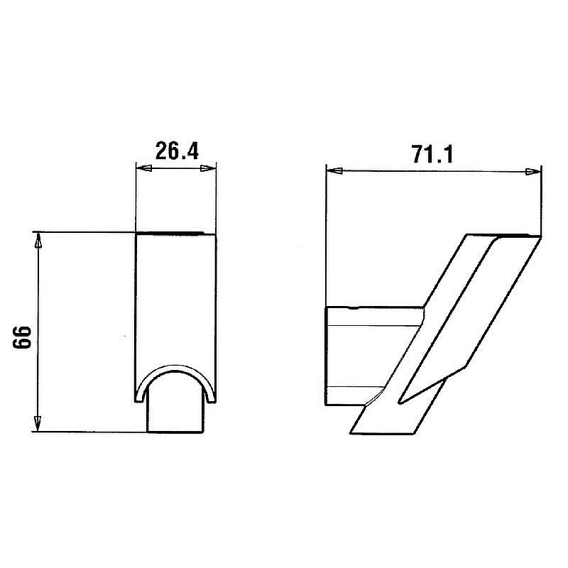 Крючок PAINI Morgana 73CR011 хром купить в интернет-магазине сантехники Sanbest