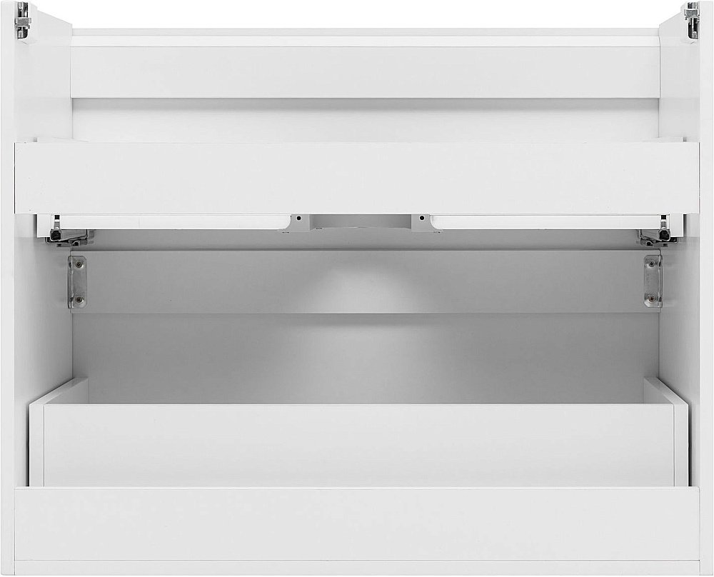 Тумба с раковиной Aquanet Джейн 80 белая матовая для ванной в интернет-магазине Sanbest