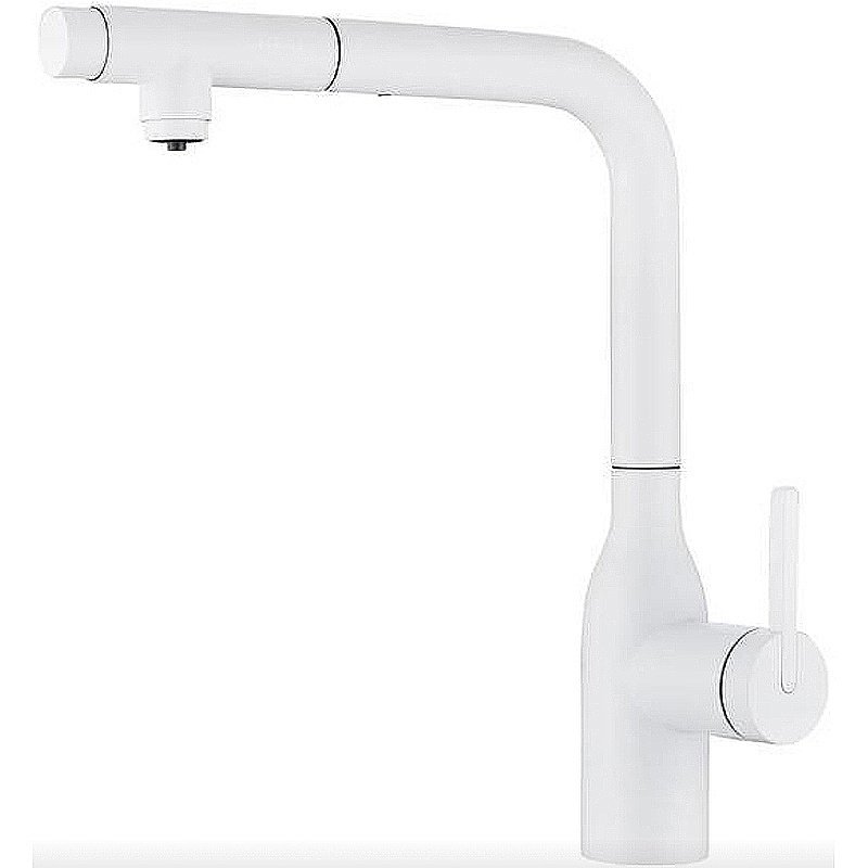 Смеситель для кухни Paulmark Viper Vi213105-WH белый матовый купить в интернет-магазине сантехники Sanbest