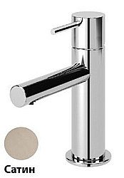 Смеситель для раковины Cezares LEAF-LSM1-L-ST Сатин купить в интернет-магазине сантехники Sanbest