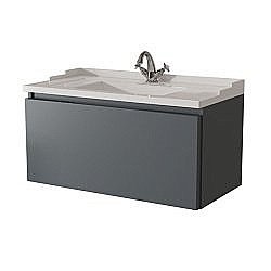 Тумба под раковину Caprigo Ponza-A 90F Эмали реестра отделок CLASSIC купить в интернет-магазине сантехники Sanbest