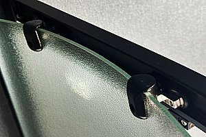 Душевой уголок Royal Bath RB90HK-C-BL-Practic 90х90 стекло рифленое/профиль черный купить в интернет-магазине Sanbest