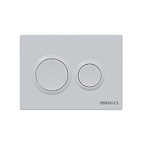 Инсталляция для унитаза BERGES NOVUM 040261 кнопка O1 белая купить в интернет-магазине сантехники Sanbest