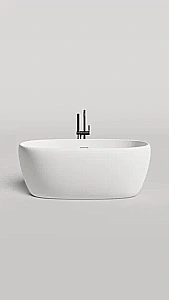 Ванна Salini LUCE S-stone 100122M 150x75 белая купить в интернет-магазине Sanbest