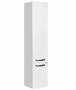 Шкаф Акватон Ария М 34 белый глянцевый для ванной в интернет-магазине сантехники Sanbest