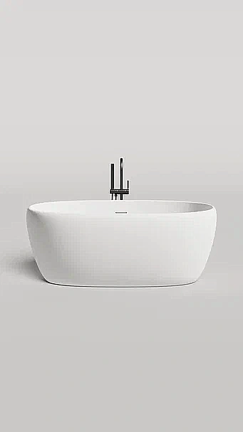 Ванна Salini LUCE S-stone 100122M 150x75 белая купить в интернет-магазине Sanbest