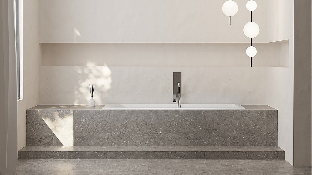 Ванна Salini Cascata S-Sense 170x75 104113G белая купить в интернет-магазине Sanbest