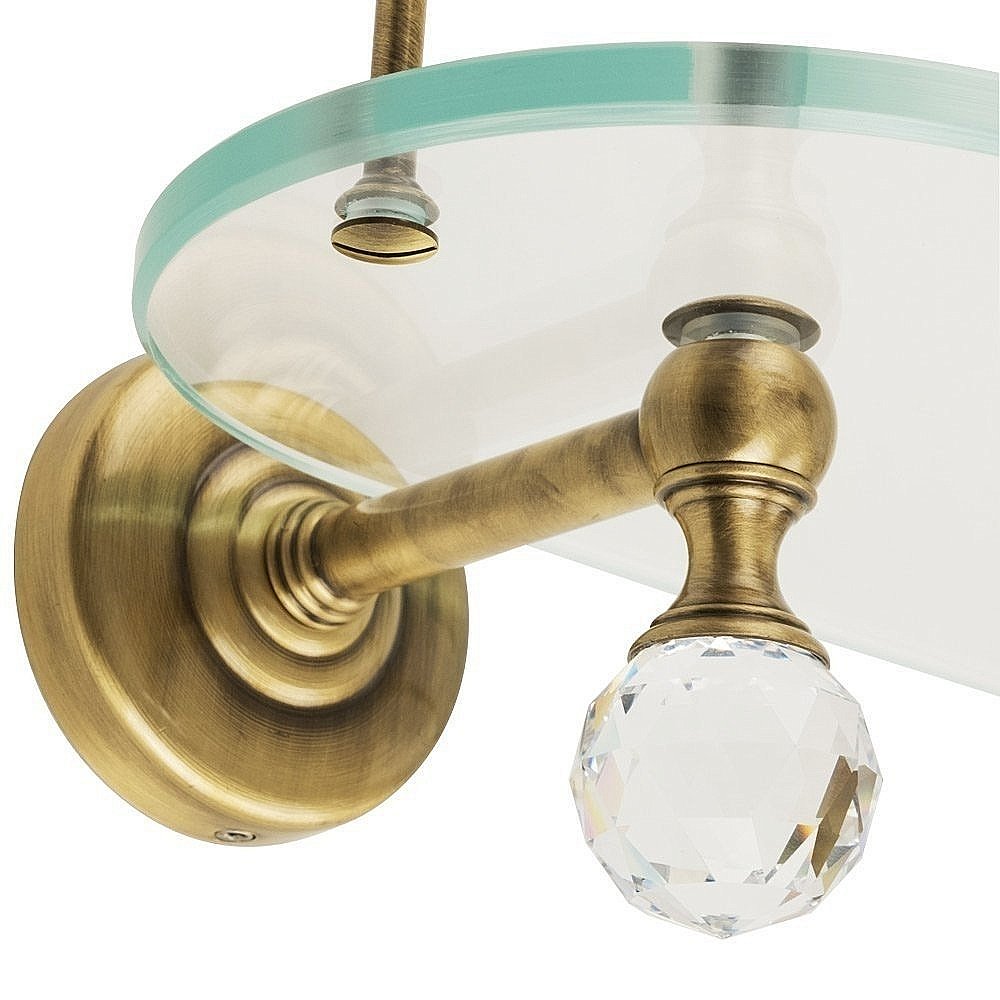 Полка Migliore Amerida ML.AMR-60.420.CR хром/Swarovski купить в интернет-магазине сантехники Sanbest