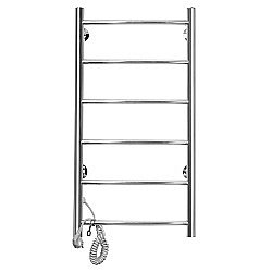 Полотенцесушитель электрический Domoterm Классик DMT 109-6 40x81 EK L хром левый купить в интернет-магазине сантехники Sanbest