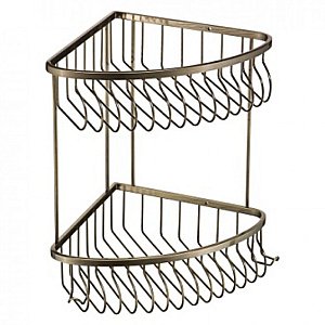 Полка-решетка Hayta Gabriel Classic 13993-2/BRONZE бронза купить в интернет-магазине сантехники Sanbest