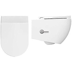Унитаз подвесной с функцией биде Isvea Infinity 10NFS1005I белый, безободковый купить в интернет-магазине Sanbest