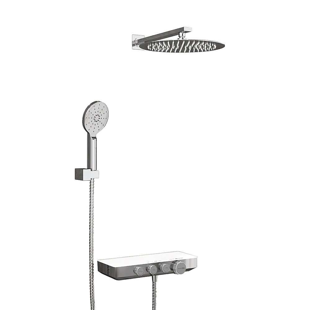 Душевая система WasserKRAFT Mindel A8599.090.116.010.127.011 Thermo хром купить в интернет-магазине сантехники Sanbest