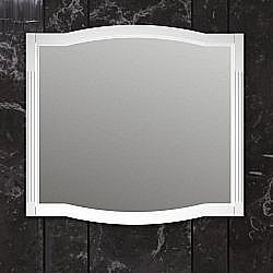 Зеркало Опадирис Лаура 100 белый/swarovski хром в ванную от интернет-магазине сантехники Sanbest